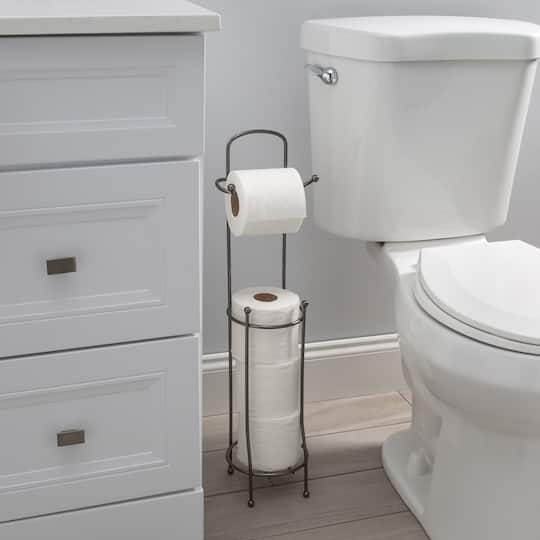 Bath Bliss Toilet Paper Holder & Dispenser